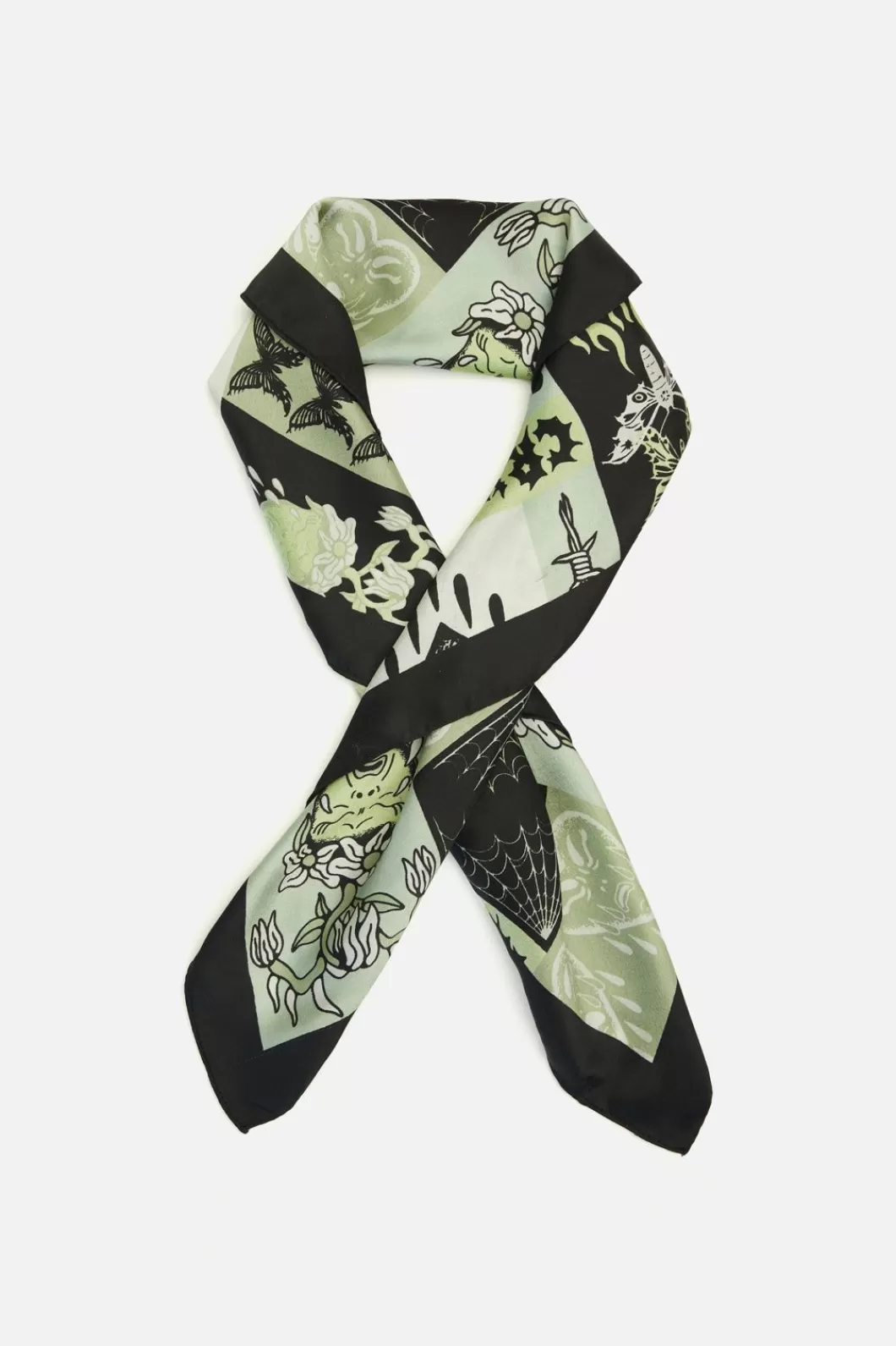 Scarves & Bandanas<Dangerfield Crybaby Satin Scarf
