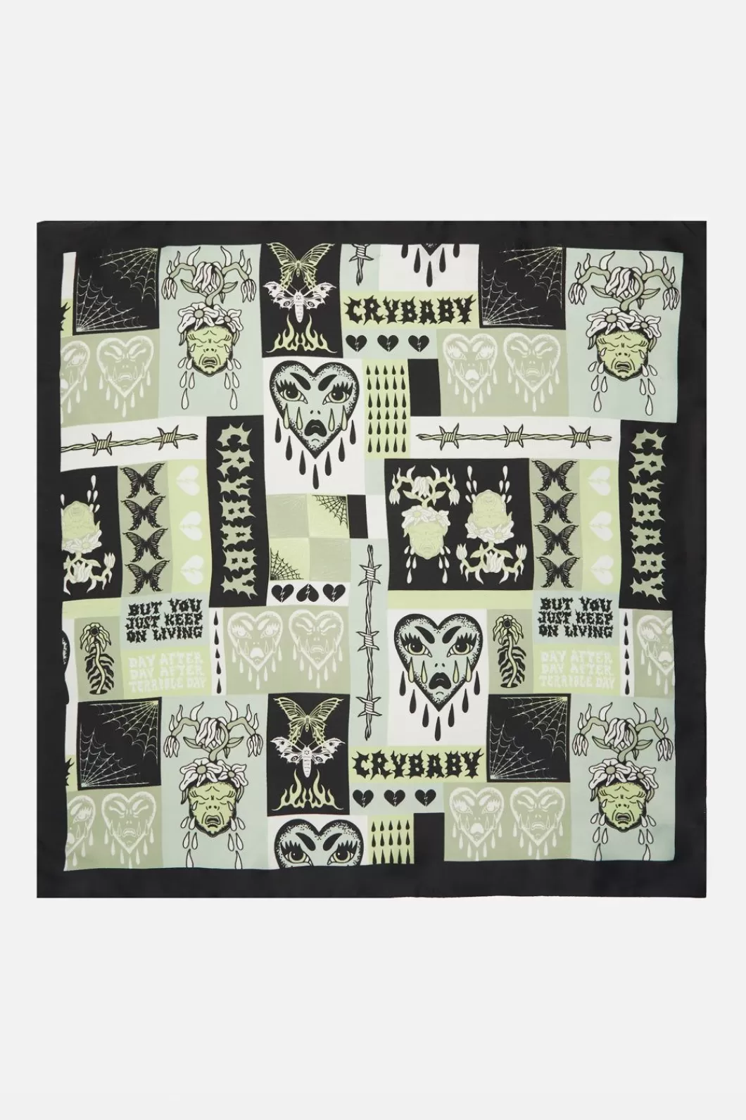 Scarves & Bandanas<Dangerfield Crybaby Satin Scarf