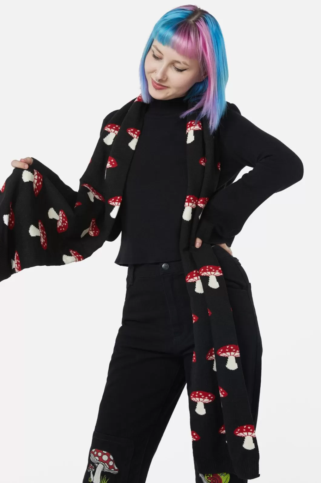 Scarves & Bandanas<Black Friday Mushroom Scarf
