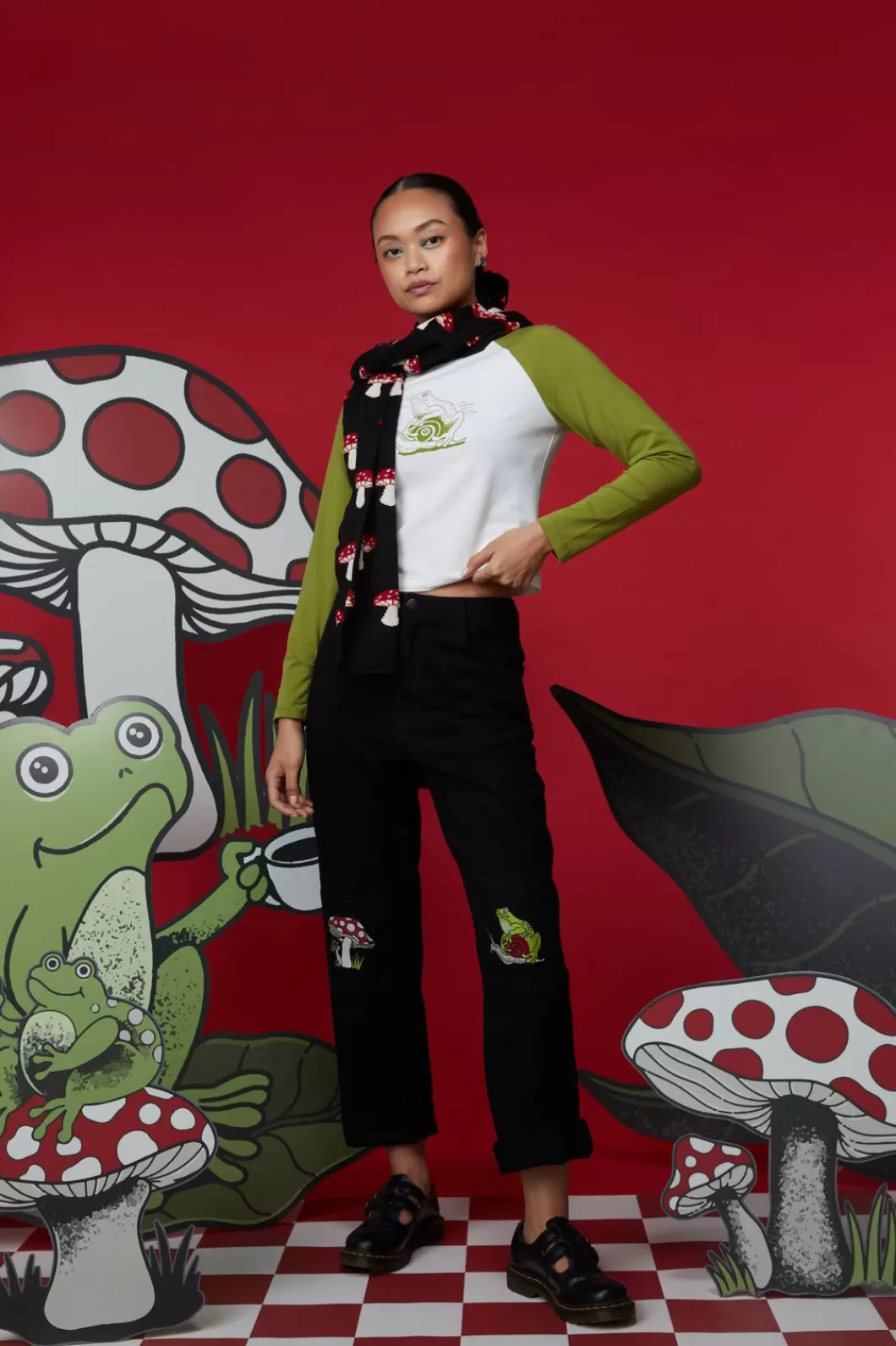 Scarves & Bandanas<Black Friday Mushroom Scarf