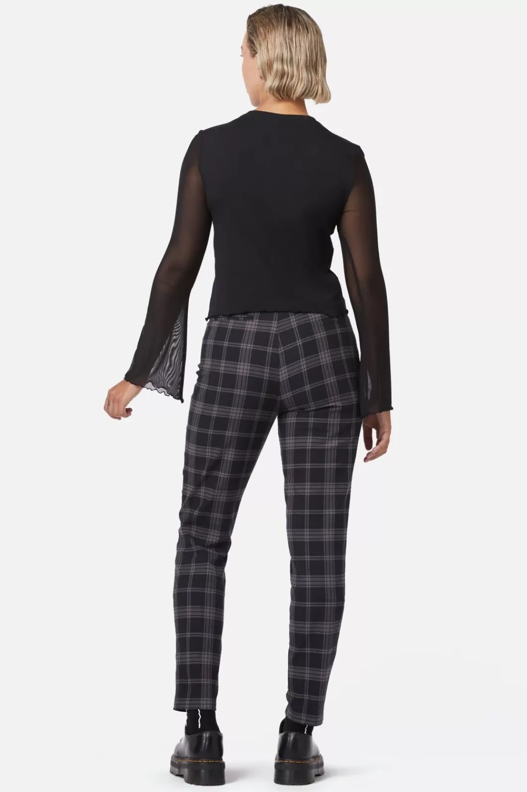 Blouses & Tops<Dangerfield Pentagram Contrast Mesh Top