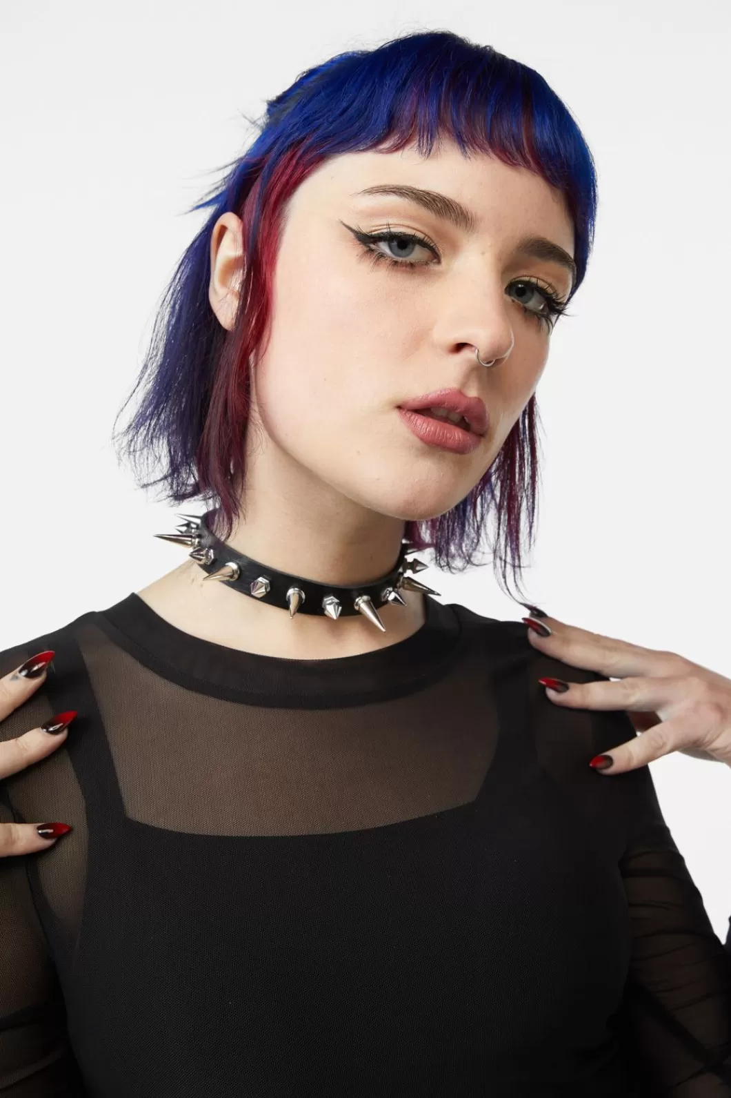 Jewellery<Dangerfield Two Size Spike Choker
